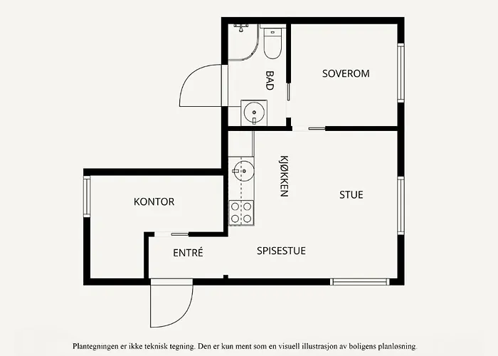 Bright And Modern Close To The Center! 2 Bedroom Apartment